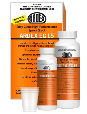 [23869] Ardex EG15 Epoxy Liquid 1.5L Kit