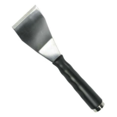 [22BPS76] iQuip Bent Scraper Stainless Steel Heavy Duty 75mm