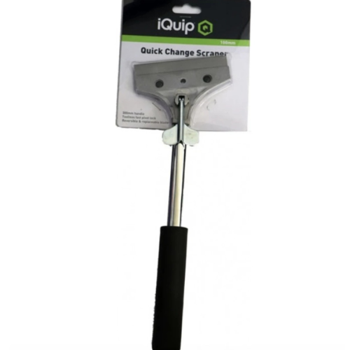 [22WPS100] iQuip Scraper Toolless Quick Change 100mm