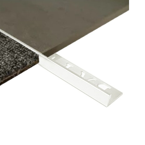 [AA-4-3-WH] Aluminium Angle 4mm x 3m Pearl White