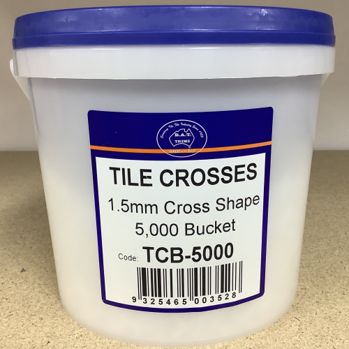 [TCB-5000] B.A.T Tile Crosses 1.5mm x 5000 Bucket