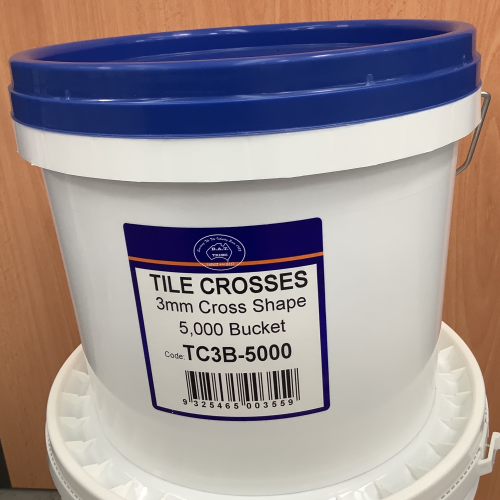 [TC3B-5000] B.A.T Tile Crosses 3mm x 5000 Bucket