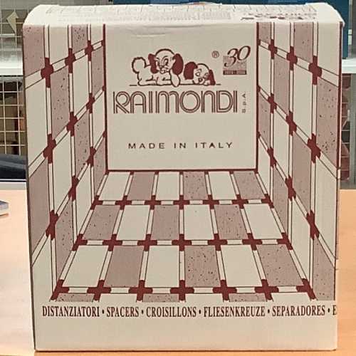 [TC4-1000] Raimondi Tile Crosses 4mm 1000 box