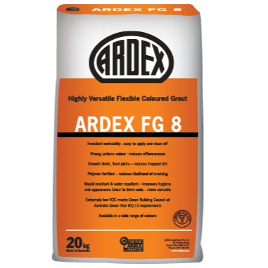 Ardex FG8 Grout 287 Charred Ash 20kg