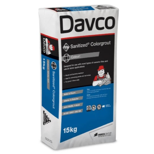 Davco Sanitized Colourgrout 72 Truffle 15kg