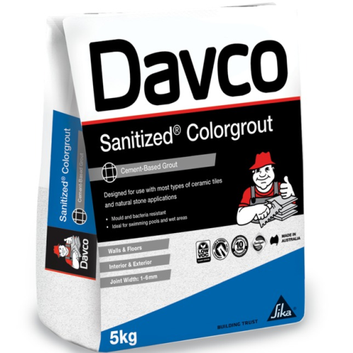 Davco Sanitized Colourgrout 22 Ivory 5kg