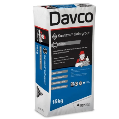 Davco Sanitized Colourgrout 75 Cocoa 15Kg