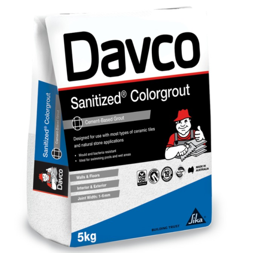Davco Sanitized Colourgrout 04 River Stone 5kg