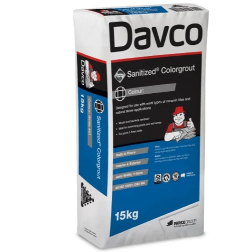 Davco Sanitized Colourgrout 04 River Stone 15 Kg