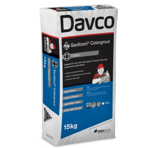 Davco Sanitized Colourgrout 68 Bone 15Kg