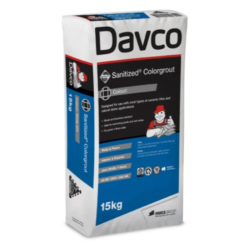 Davco Sanitized Colourgrout 76 Basalt 15kg