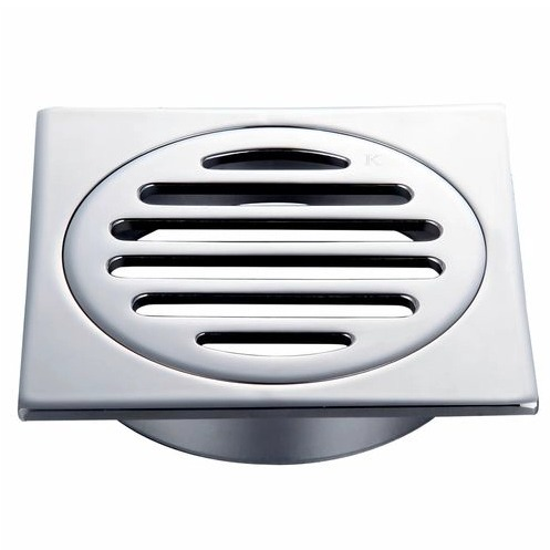 [FDSQ100] Floor Drain 110 x 100mm Chrome