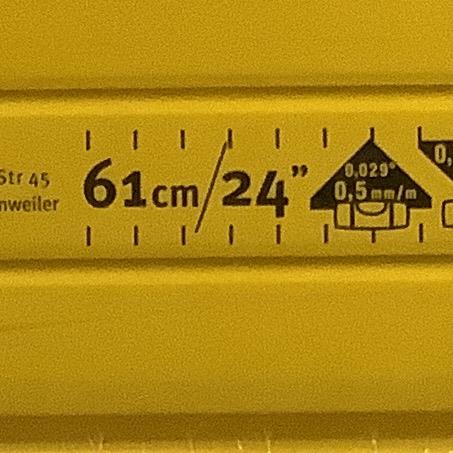 [MCT17019] Stabila Magnetic Spirit Level Type 96-2M 61cm