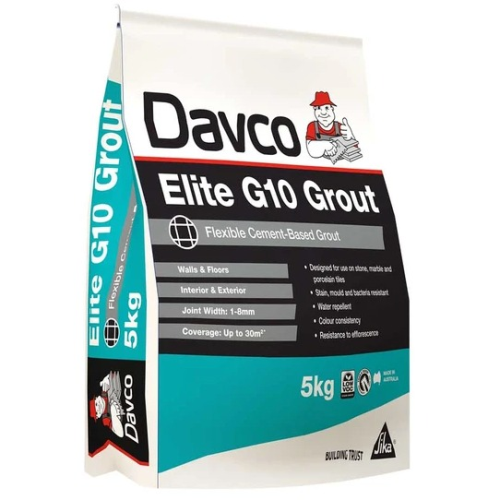 [632720] Davco Elite G10 Grout 107 Earthy Brown 5kg