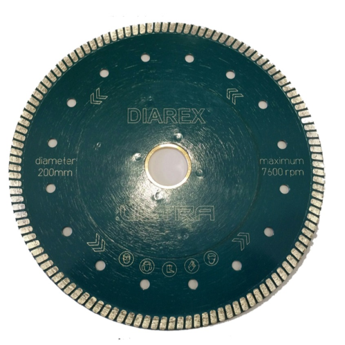 [DBT200UT] Diarex 200mm Ultra Thin Turbo Teal