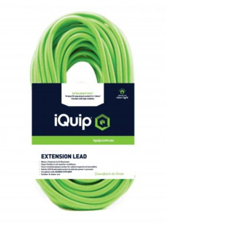 [22EL1020] iQuip Extension Lead 30M 15A (10Amp Plug & Socket)