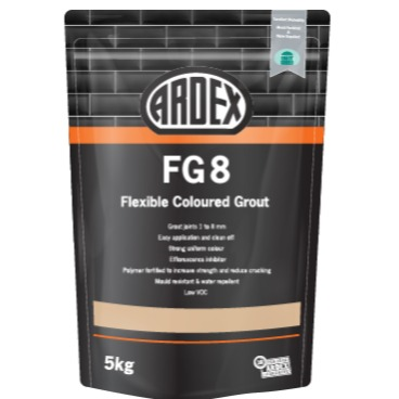 Ardex FG8 Grout 200 White 5kg