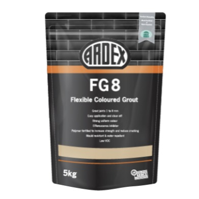 Ardex FG8 Grout 287 Charred Ash 5kg