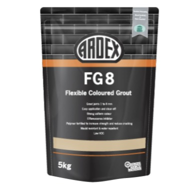 Ardex FG8 Grout 282 Alabaster 5kg