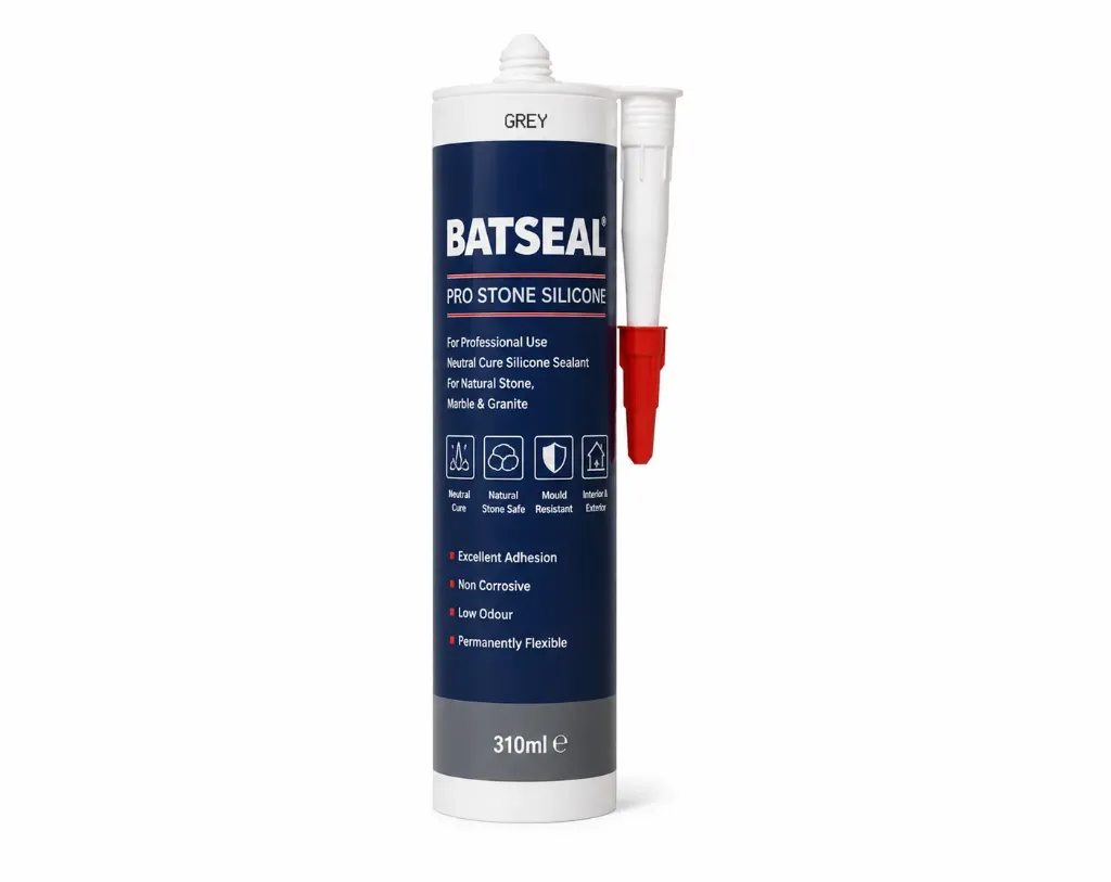 BATSEAL Pro Stone Silicone 310ml - Grey